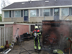 Melding 15.21 Prio 1 Brand Container De Barrage Buitenpost